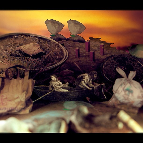 Divided in purpose between being visible and invisible