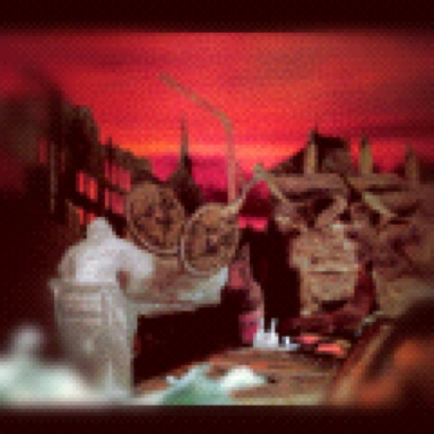 When the spring evenings are too long